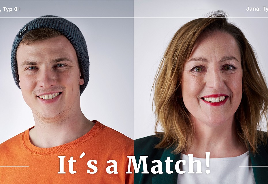 it's a match keyvisual plakatmotiv kampagne