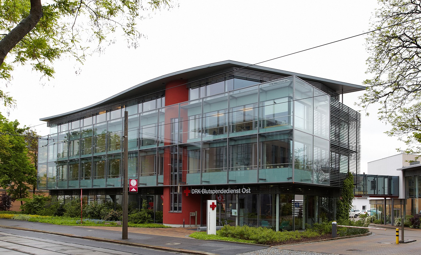 Blutspendezentrum Dresden Außenansicht