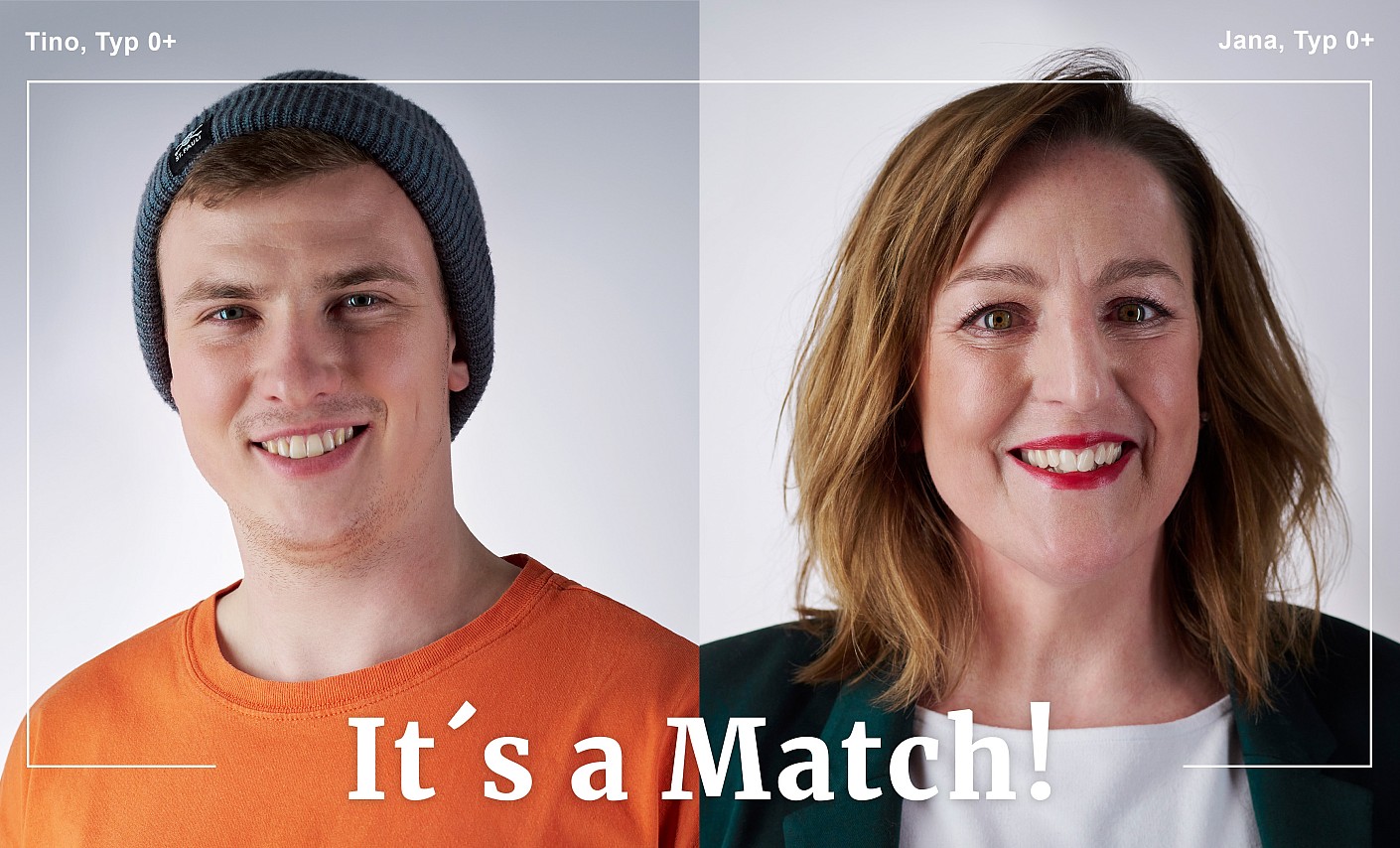 it's a match keyvisual plakatmotiv kampagne