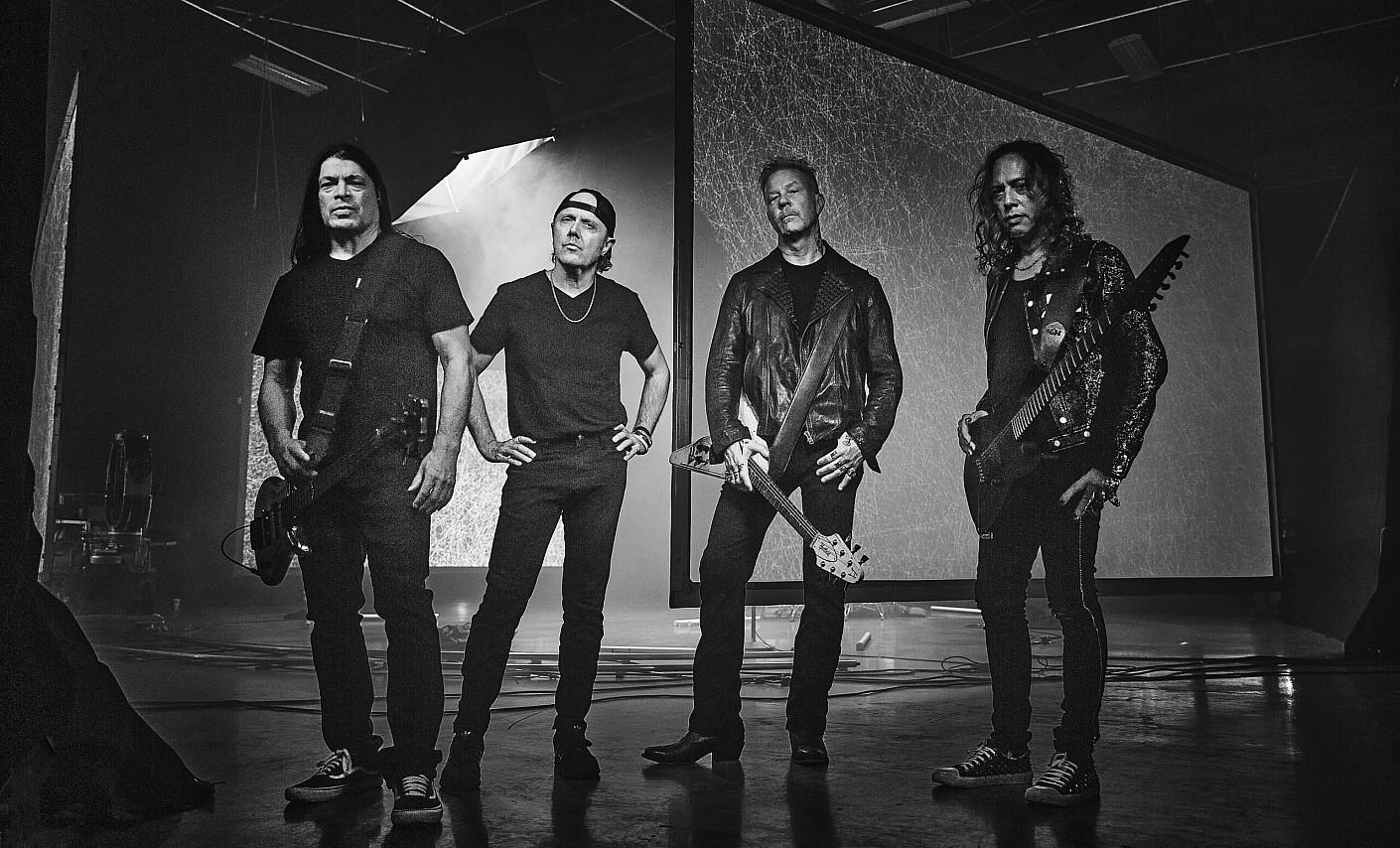 Mitgleider der Band Metallica