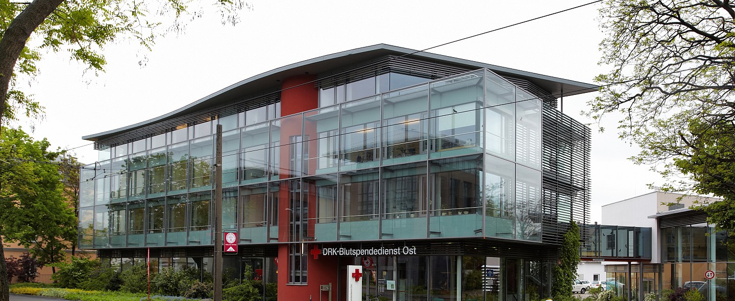 Blutspendezentrum Dresden Außenansicht