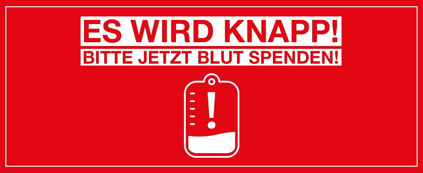 Jetzt Blut spenden