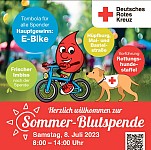 Plakatmotiv Cottbus Große Sommerblutspende 2023