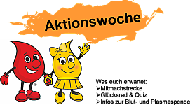 plakat-blutspende-maskottchen-aktionswoche