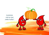 grafik-maskottchen-tröpfli-herbst