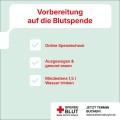 Vorbereitung Blutspende