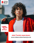 "Leben retten hat Style" - Motiv 1 | Format 4:5