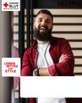 "Leben retten hat Style" - Motiv 8 mit Freifeld | Format 4:5 