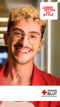 "Leben retten hat Style" - Motiv 3 mit Freifeld | Format 9:16