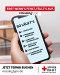 "missingtype 2026" Ablauf der Blutspende | Format 4:5