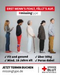 "missingtype 2026" Voraussetzungen für die Blutspende | Format 4:5
